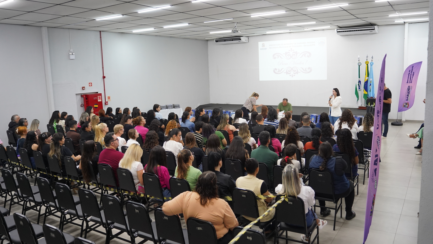 Prefeitura de Sarandi empossa 93 novos professores e reforça investimento na educação municipal